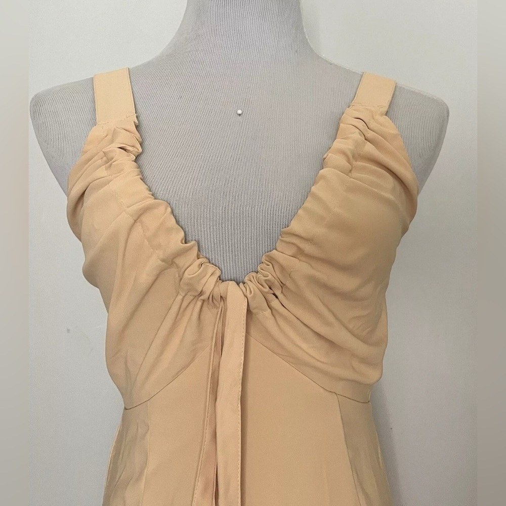 Abercrombie Fitch Cinch Neck Midi Dress in size XXL like new condition - Picture 7 of 10